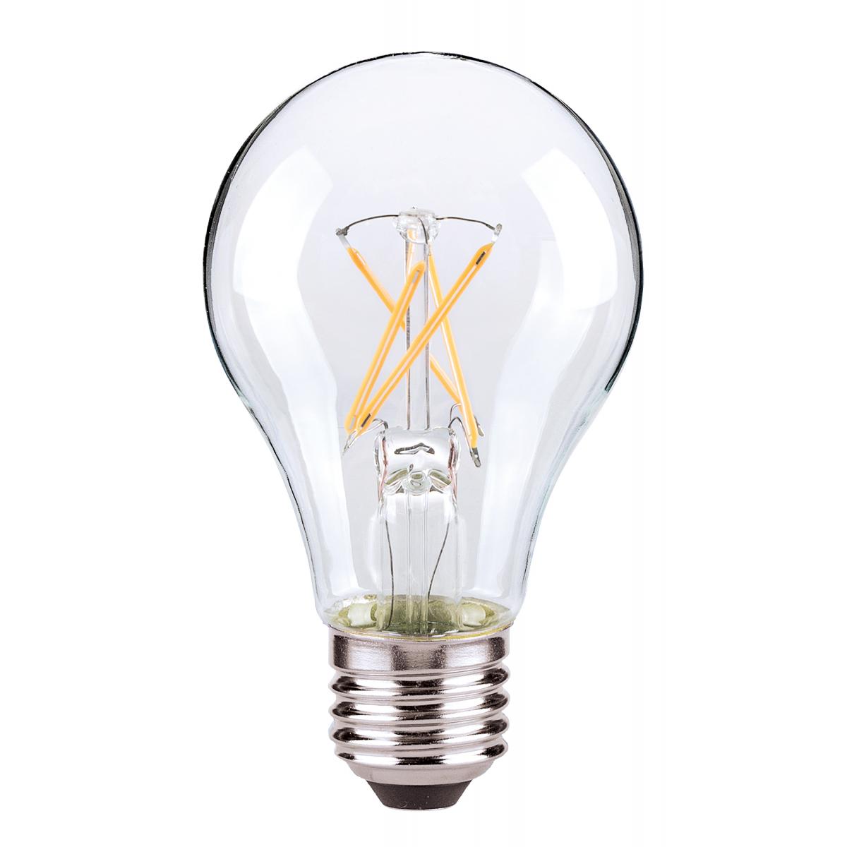SATCO LED Filament Lamp 7.5W 120V 2700K 800Lm Clear
