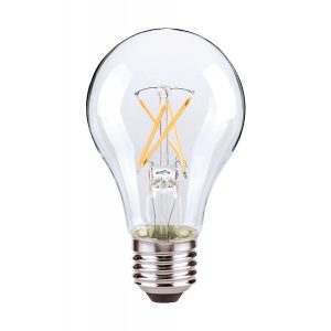 SATCO LED Filament Lamp 7.5W 120V 3000K 800Lm Clear