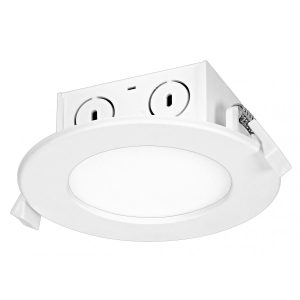 SATCO 4" LED Direct Wire Edge-Lit Downlight 8.5W 4000K 500Lm