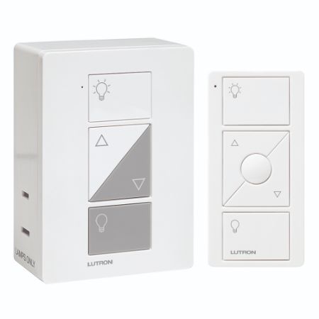 LUTRON Expansion Kit with Plug-in Lamp Dimmer (1) Pico Remote (1) 100W CFL & LED 300W Inc/Hal 120V