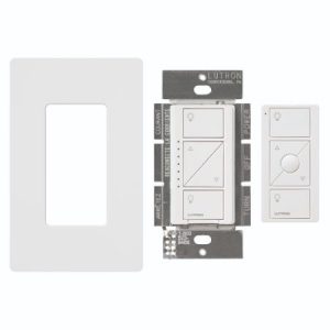 LUTRON Expansion Kit with In-wall Dimmer (1) Claro Wallplate (1) Pico Remote (1) 150W CFL & LED 600W Inc/Hal 120V