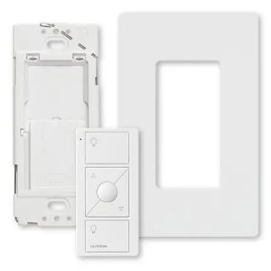 LUTRON Pico Wireless Control 434 MHz 3-button with Raise/Lower Lights Wall Mounting Kit