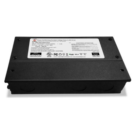 LOTUS 24V 96W cULus Driver with Built-in Wiring Chambers 120-277V Triac Dimmable Wet